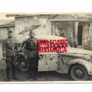 Wehrmacht Vehicle Camouflaged