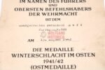 Ostmedaille Award Doc: Jäger-Regiment 228 (101. Jäger-Division) - Image 2