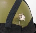 Russian Kolpak 20 Helmet from the Russo-Ukraine War (Shot through, from Bakhmut) - Image 4