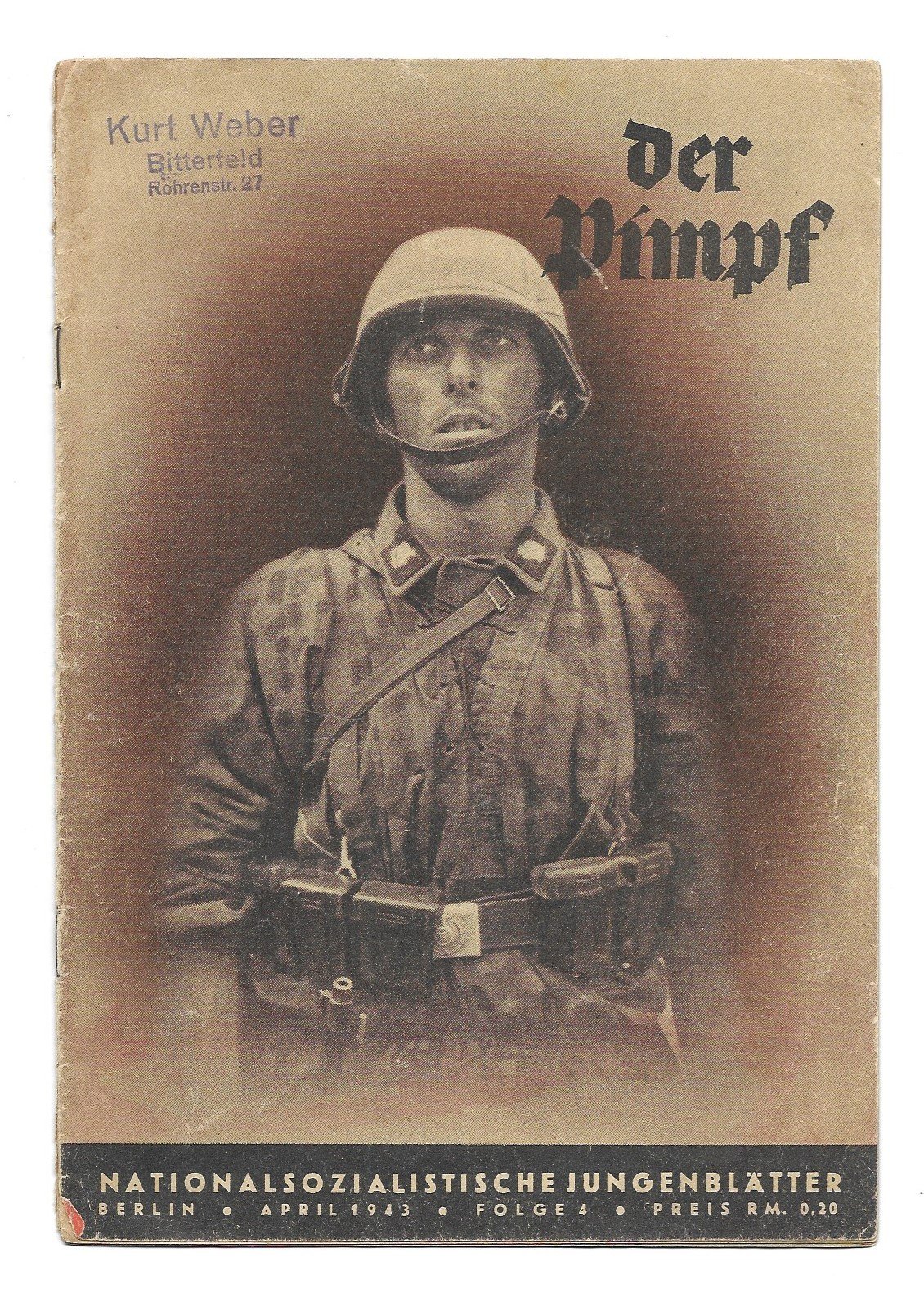 405-14 - Der Pimpf Der Pimpf - April 1943 - Image 1