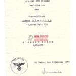 EK2 Award Doc: Grenadier-Regiment 855 (344.Inf.Div., Belgium, Netherlands 1944)