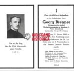 Deathcard of Priest - KIA in Stalingrad in January '43 (100. Jäger-Division)