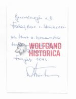 Friedrich-Carl von Steinkeller -Panzergrenadier-Regiment 7 (Kdr. of Div. "Feldherrnhalle") - Image 2