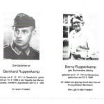 Deathcard Husband & Wife (Husband went MIA in 1945, Wife died later)