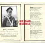 Deathcard of a Fliegeringenieur - (Top Photo)