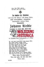 Death Card: Bad Freienwalde a.d. Oder (1945) (Real photo pasted onto the card) - Image 2