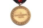 Medaille zur Erinnerung an den 1. Oktober 1938 - Image 3