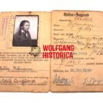 Mitglieds-Ausweis der Hitlerjugend of a Jungmädel (Untergau 252)