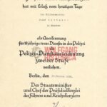 Polizei-Dienstauszeichnung 2. Stufe - Polizeimeister in München