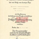 Polizei-Dienstauszeichnung 3. Stufe - Revieroberwachtmeister in Berlin