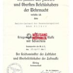 KVK2X Award Doc: Bezirks-Leutnant der Feuerschützpolizei