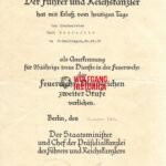 Feuerwehr-Ehrenzeichen zweiter Stufe Award Doc: Löschmeister in Hochaltingen