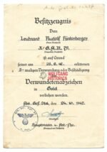 ASA & VWA Gold Award Docs: Gebirgs-Artillerie-Regiment 79 (1. Gebirgs-Division) - Image 2