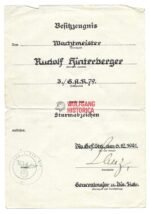 ASA & VWA Gold Award Docs: Gebirgs-Artillerie-Regiment 79 (1. Gebirgs-Division) - Image 3