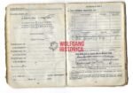 Soldbuch: Inf.Rgt.358 & Sicherungs-Btl. 1075 (Eifel, awarded EK2 & ISA in 1945) (7x Awards!) - Image 4