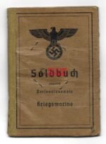 Soldbuch: Festungswachabteilung Kiel, Marine-Flak-Abteilung 251 & 821 (2x Awards) - Image 8