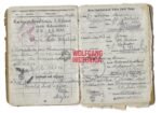 Soldbuch: Oberschirrmeister in 122. Infanterie-Division (3x Awards incl. Kurland Cufftitle) (Died in Captivity) - Image 5