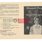Flemish DRK Schwester recruiting pamphlet