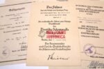 7x Award Doc Set (!) Schützen-Rgt. 1 & Panzergrenadier-Rgt. 394 (TOP SIGNATURES incl. Model!) - Image 5