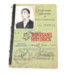 Personal-Ausweis für Marinehelferinnen (Officer & Kriegsverdienstmedaille!)