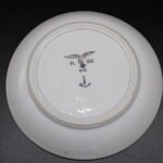 Luftwaffe Porcelain Saucer (Fl.U.V. 1940, Kolmar)