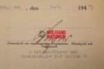 KVK1 Vorschlag SS-Frw.-Gren.-Div. "Nederland" - Signed by SS-Brigadeführer Jürgen Wagner (RK+EL, Executed 1947)! - Image 2