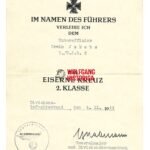 EK2 Award Doc – Nachtjagdgeschwader 2 (Westfront - November 1944)