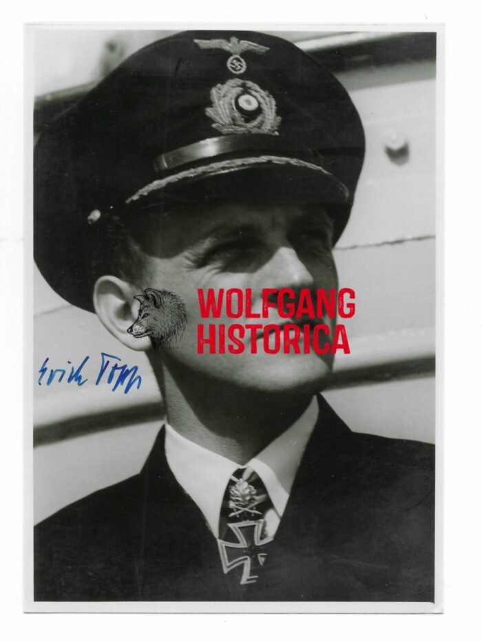 Eric Topp Erich Topp – Kommandant of “U-552” (Schwertern) – Wolfgang Historica