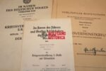 Stunning Kriegsverdienstkreuz 2. Klasse Award Doc Set (3x!) - Image 2