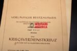Stunning Kriegsverdienstkreuz 2. Klasse Award Doc Set (3x!) - Image 4