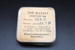 Medical Suture Job-Katgut (Wehrkreis-Sanitätspark I, Königsberg - 1937)