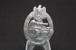 Panzerkampfabzeichen in Silber (Otto Schickle, hollow)