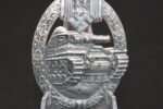 Panzerkampfabzeichen in Silber (Otto Schickle, hollow) - Image 4