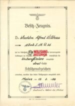 5x Award Docs: A.R. 36 & Aufklärungs-Abteilung 34 (34. Infanterie-Division) (Italy) - Image 6