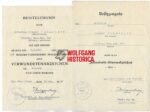 2x Award Docs: ISA & VWA - Grenadier-Regiment 240 (106. Infanterie-Division)