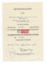 2x Award Docs: ISA & VWA - Grenadier-Regiment 240 (106. Infanterie-Division) - Image 3