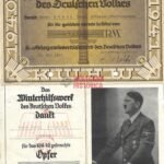 Winterhilfswerk Donation Certificates