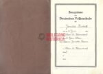 Zeugnisse der Deutschen Volksschule (Gau Wien) - Image 2