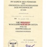 Winterschlacht im Osten Award Doc: Bau-Bataillon 107