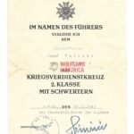 KVK2X Award Doc: Artillerie-Lehr-Regiment 4