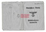 Deutsches Reich - Rückkehrer Ausweis (Polish female, 1940) - Image 2