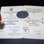 Award Doc, EKM & KVK2 Set of I. Abteilung/ Panzer-Regiment 6 (Equipped with Panther, Fought in Normandy with the Panzer-Lehr!)