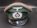 Wehrmacht Heer Artillerie Visor Cap for Enlisted Men & NCO's
