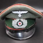Wehrmacht Heer Artillerie Visor Cap for Enlisted Men & NCO's