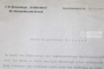 Letter of SS-Brigadeführer Hermann Priess to Brigadeführer Peter Hansen! - Image 3