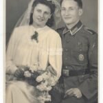 Studioportrait of a Wehrmacht Soldier wearing the Allgemeines-Sturmabzeichen