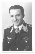 Franz Schlund - Lehrgeschwader 1 (First Bordfunker to be awarded the RK, flew with Joachim Helbig)