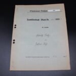 Familienbuch Standesamt Bochum-Mitte of SS-Untersturmführer Kloß