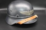 M40 Steel Luftschutz Beaded Helmet Q64