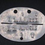 Erkennungsmarke - Artillerie-Regiment 263